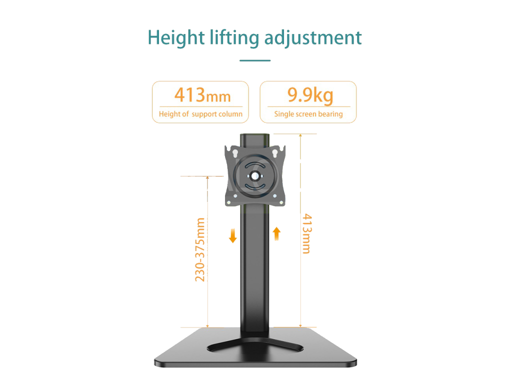 DZ100-T Stojan na monitor 17"–32" nosnost 9 kg