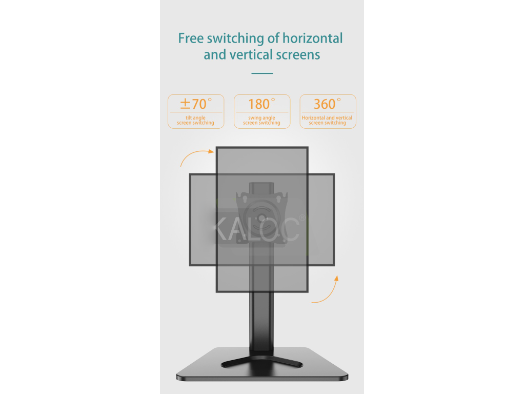 DZ100-T Stojan na monitor 17"–32" nosnost 9 kg