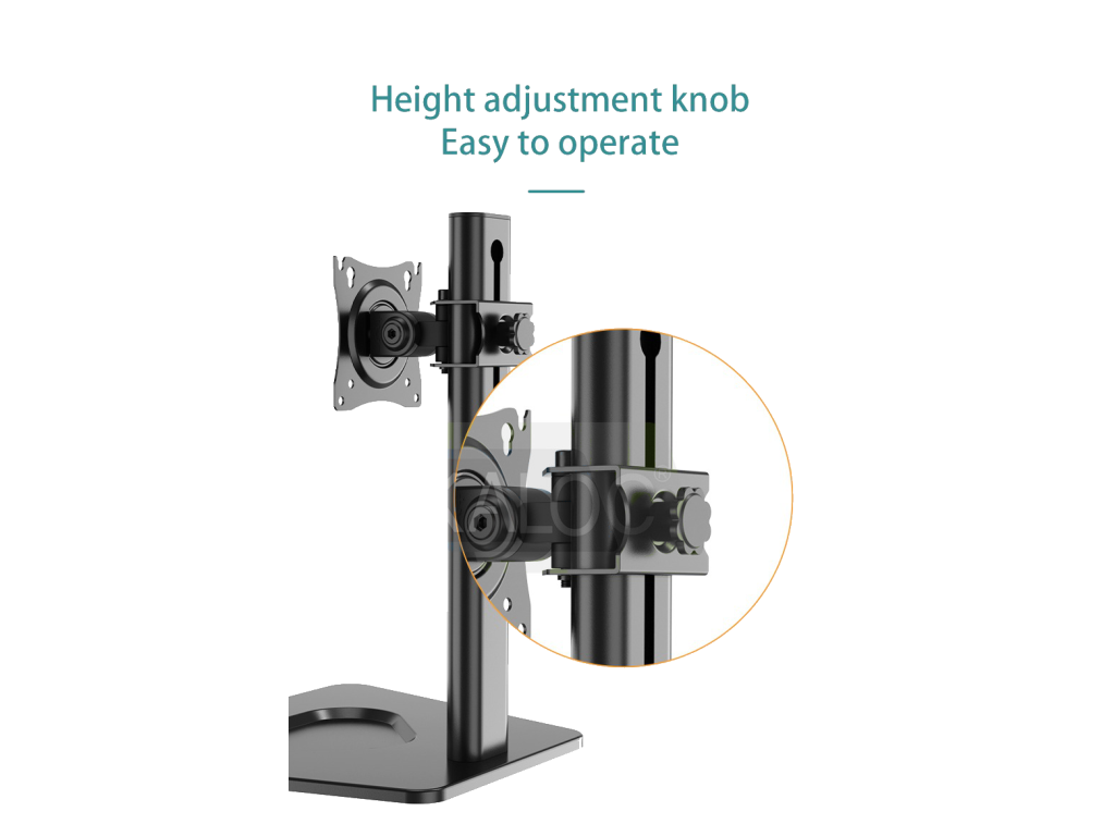 DZ100-T Stojan na monitor 17"–32" nosnost 9 kg