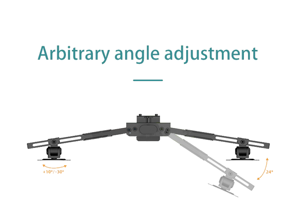 DZ220-J Držák na 2 monitory 17"–32" nosnost 9 kg