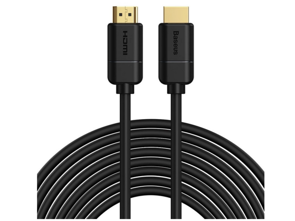 Baseus HDMI 2.0 Kabel 4K 30 Hz 3D HDR 18 Gb/s 8 m – schwarz