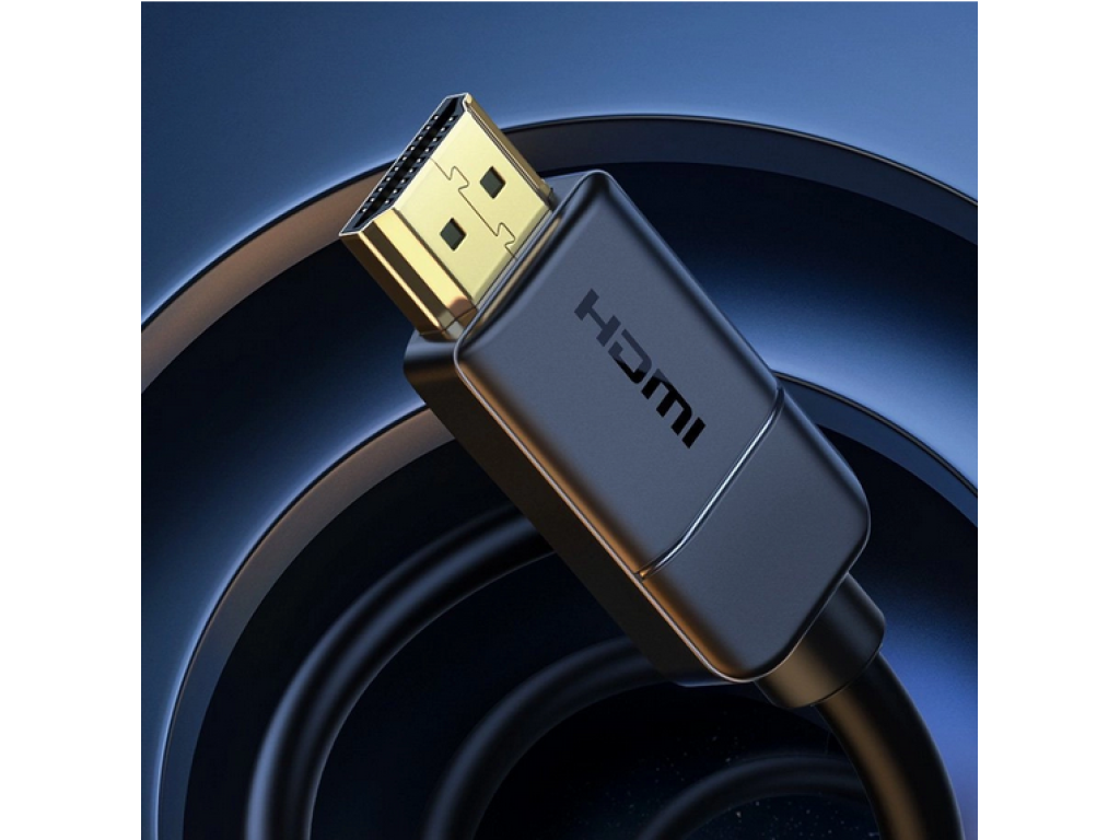 Baseus HDMI 2.0 Kabel 4K 30 Hz 3D HDR 18 Gb/s 8 m – schwarz