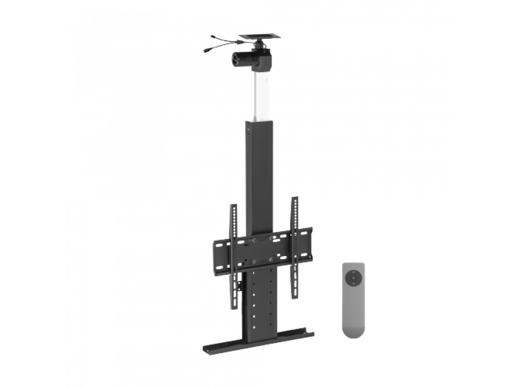 Motoros mennyezeti tartó 32"-55" TV-hez, teherbírása 45 kg