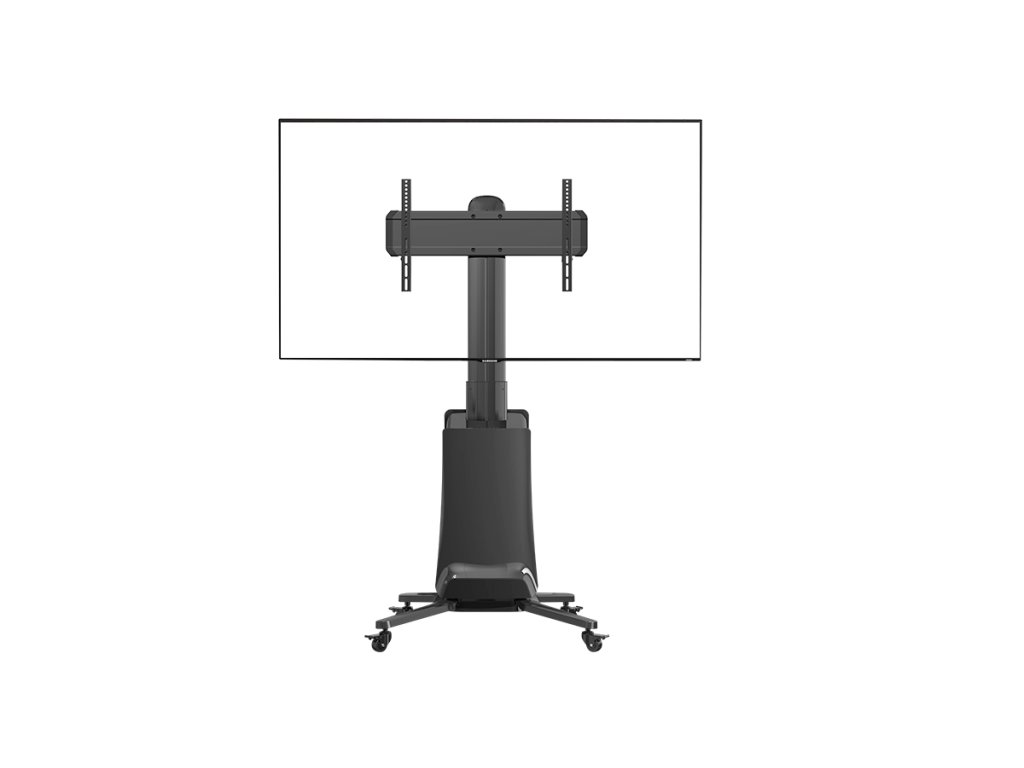 NB G85 Motorizovaný TV stojan 55–85'' nosnost 45,5 kg bílý