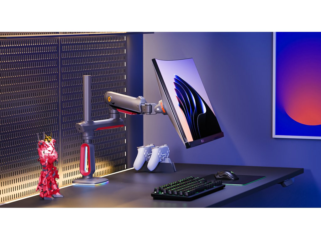 NB L70 Herní držák monitoru 32–60'' nosnost 20 kg