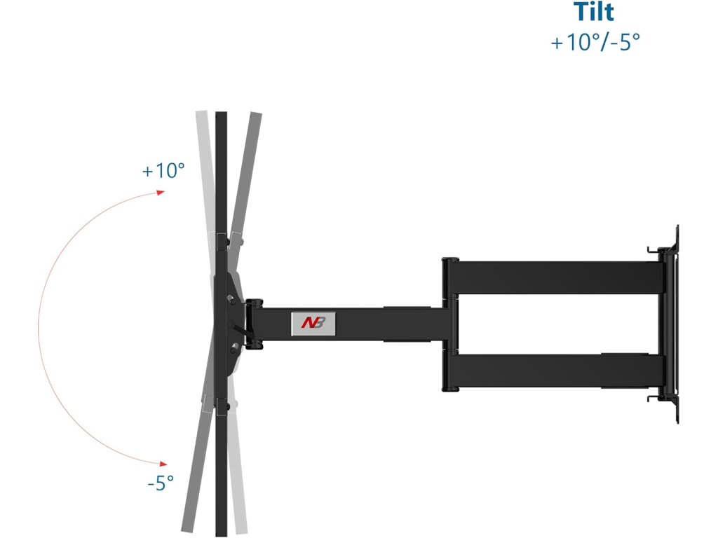 NB SP5 polohovatelný držák na TV 75"–110" nosnost 90 kg