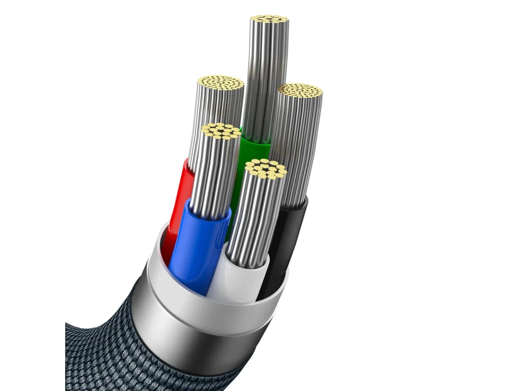 Rychlenabíjecí kabel Baseus Crystal Shine Series Lightning/USB-C 20 W 2 m