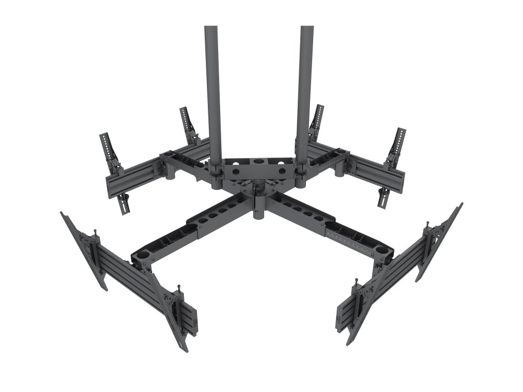SB-LCM4UHD Stropní držák pro 4 obrazovky 50–75'' nosnost 45 kg (x4)