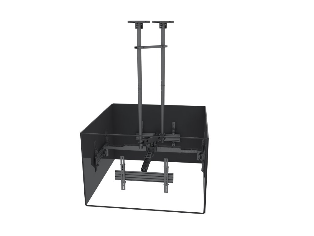SB-LCM4UHD Stropní držák pro 4 obrazovky 50–75'' nosnost 45 kg (x4)