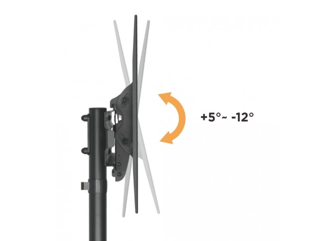 SB24 Suport TV reglabil pe roți 32-55" capacitate 35 kg