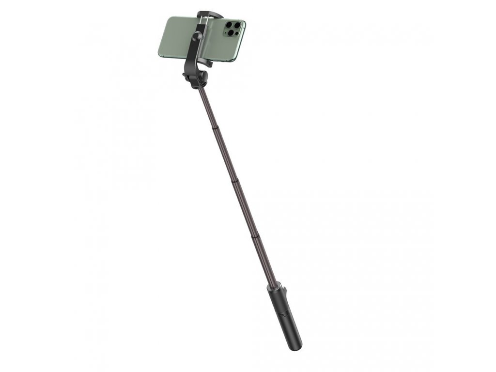 Teleskopowy kijek do selfie / statyw ze sterowaniem Bluetooth czarny (SUDYZP-E01)