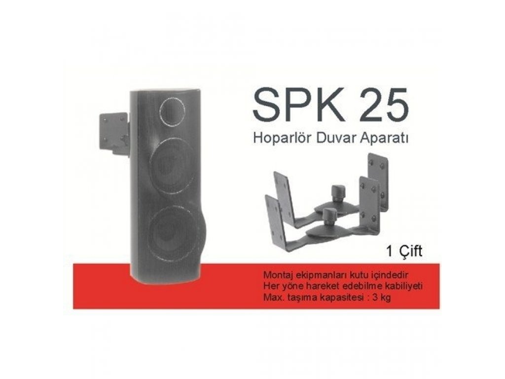 Uchwyty głośnikowe SPK25