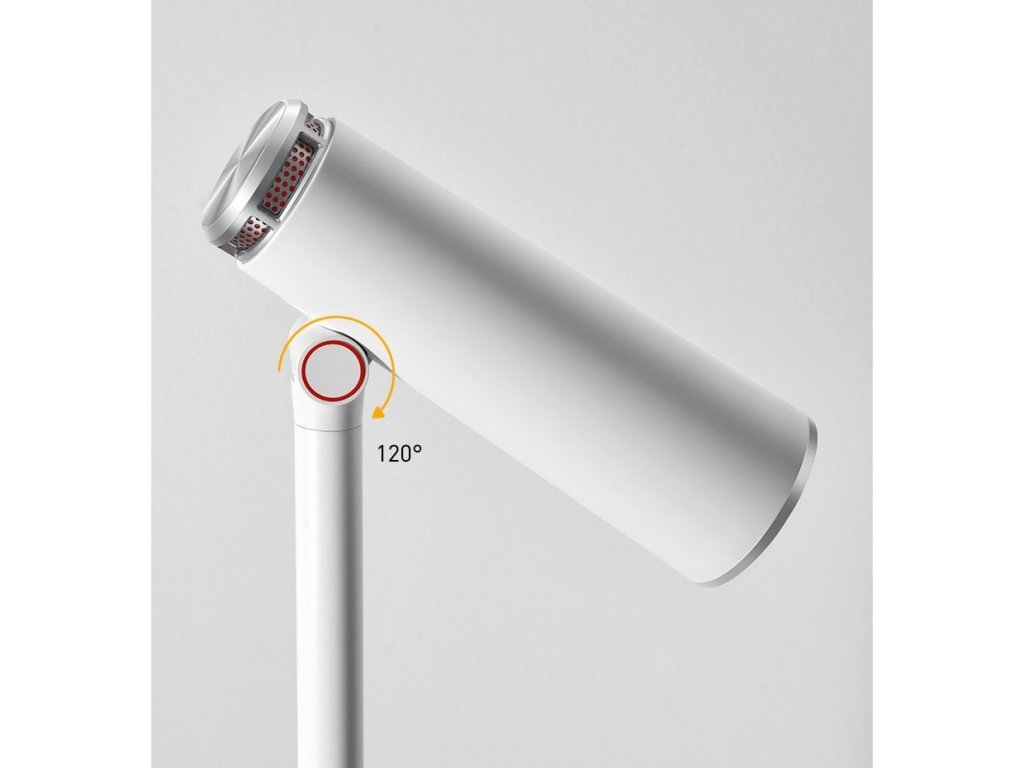 Stolní bezdrátová LED lampa s akumulátorem 1800 mAh bílá (DGIWK-A02)