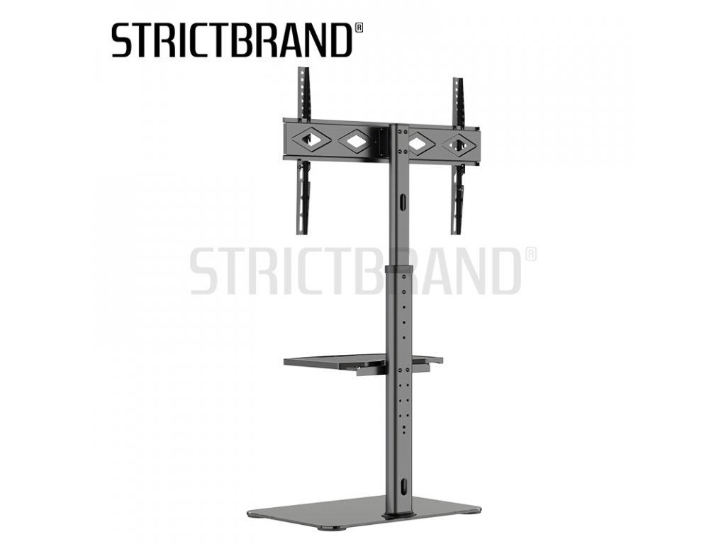 STRICT BRAND Z65 Podlahový TV stojan s uhlopriečkou 32"- 65", nosnosť 40 kg