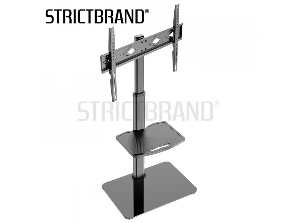 STRICT BRAND Z65 Podlahový TV stojan s uhlopriečkou 32"- 65", nosnosť 40 kg