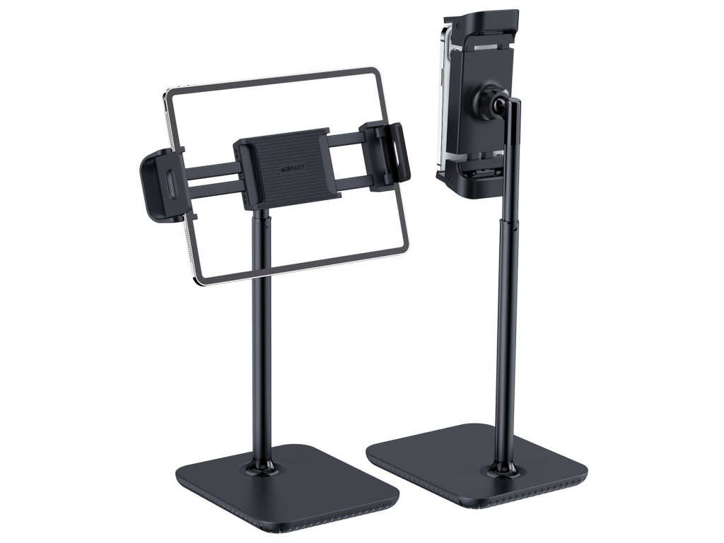 Teleszkópos telefon- és táblagéptartó Acefast (szélesség 135-230 mm) 360°-os asztalhoz fekete (E4 fekete)
