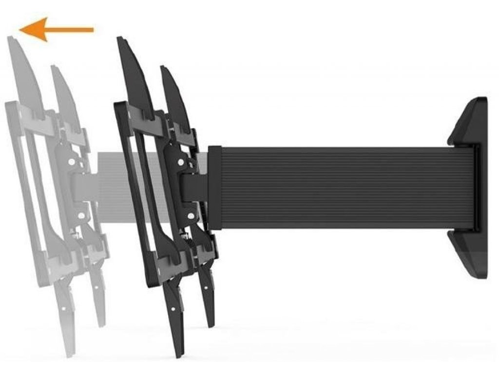 UCH0180 Držák s výsuvným AL ramenem Full-Motion montáž