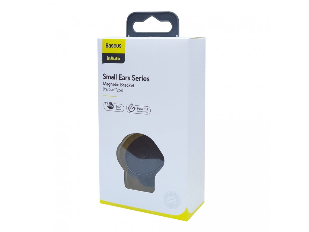 Baseus Small Ears Series Universal Magnetic Dashboard Phone Holder negru (SUER-B01)