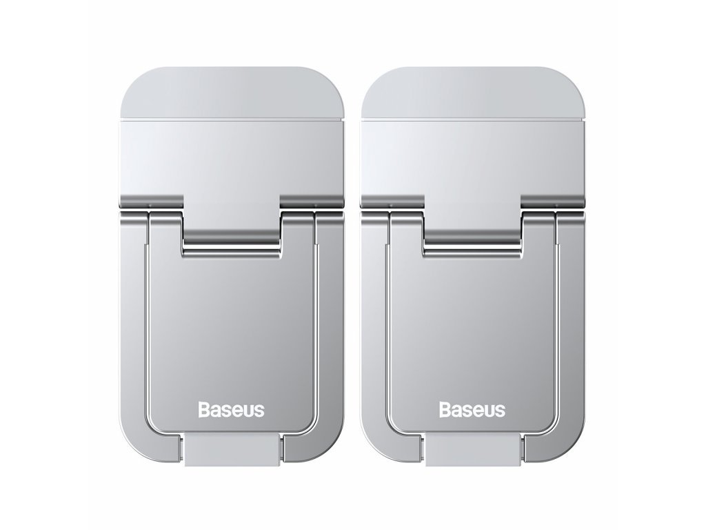 Univerzální stojany na notebook Baseus (2 ks) stříbrné (LUZC000012)