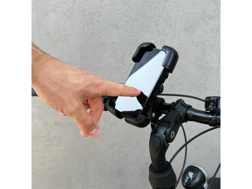 WBHBK6 silný držiak telefónu na riadidlá bicykla, motocykla, skútra