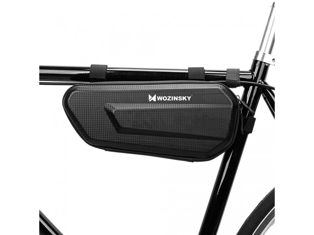 Wozinsky Cyklistická taška na rám kola 1,5 L černá (WBB10BK)