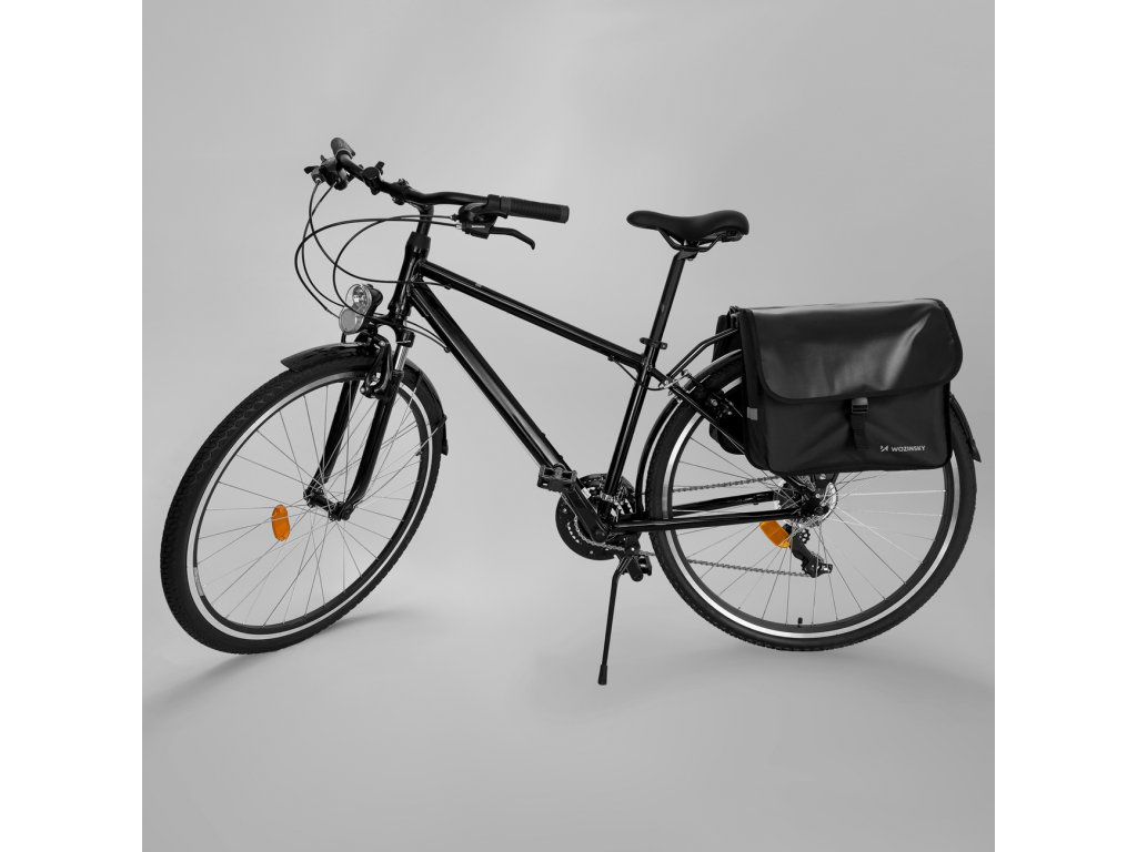 Wozinsky podwójna walizka rowerowa 28 l czarna (WBB34BK)