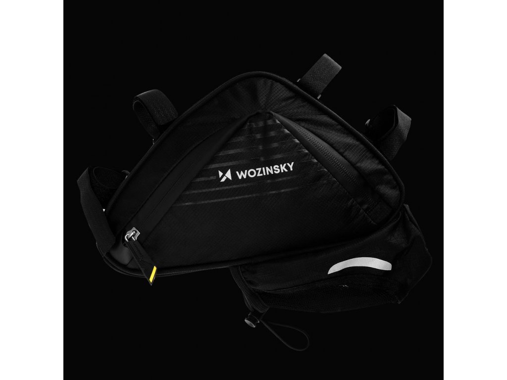 Wozinsky taška na kolo 1,5l pod rám černá (WBB23BK)