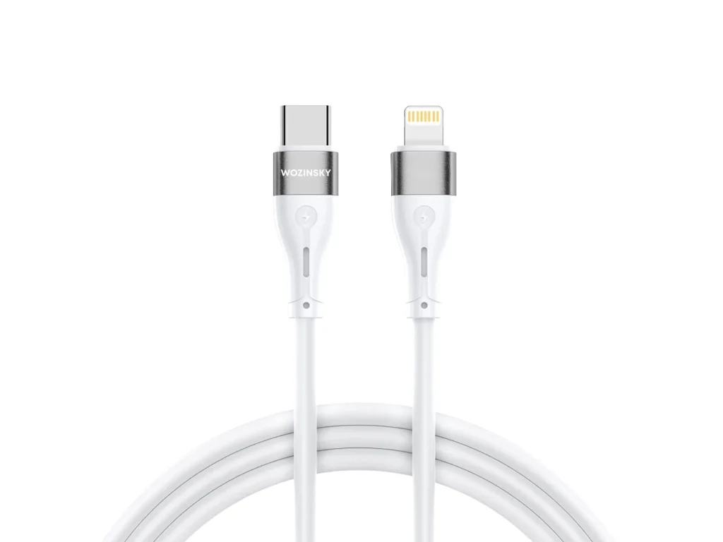WSTCL2 Rychlenabíjecí kabel Wozinsky Lightning/USB-C 27 W 2 m bílý