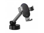 Baseus Telescopic Gravity Car Holder pentru sticlă sau tabloul de bord Silver (SUYL-JY0S)