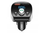 Joyroom FM transmitter Bluetooth 5.0 MP3 micro SD nabíjačka do auta 2x USB 18 W 3 A Quick Charge 3.0 čierna (JR-CL02)