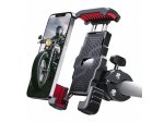 JR-ZS264 Suport de telefon universal pentru ghidon de bicicletă, motocicletă negru