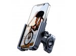 Wozinsky suport metalic de telefon pentru biciclete, scutere negru (WBHBK3)