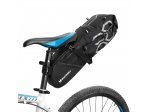 Wozinsky Geantă mare pentru scaun de bicicletă 12 L Negru (WBB9BK)