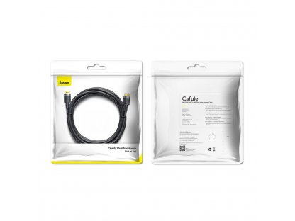 Baseus Cafule kabel HDMI 2.0 4K 60 Hz 3D 18 Gbps 2 m černý (CADKLF-F01)