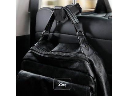 Baseus autós tartó a hátsó üléshez autós tartó telefontartó 4,0''-6,5'' fejtámlához fekete (SUHZ-A01)