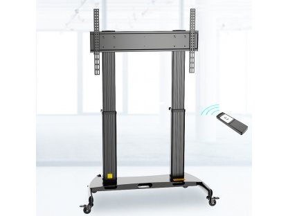 DT100 Profesjonalny zmotoryzowany stojak TV, udźwig 136 kg