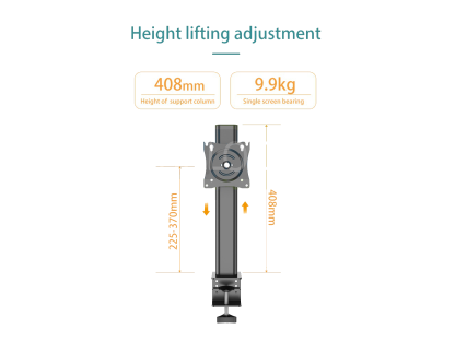 DZ100-J Držák monitoru 17" až 32" nosnost 9 kg