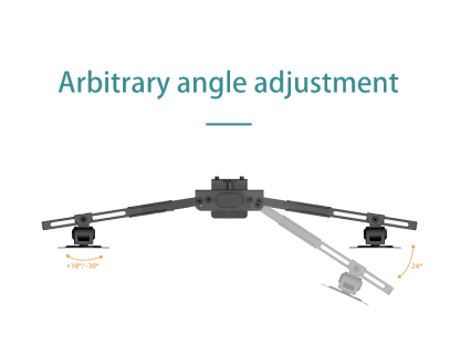 DZ220-J Držák na 2 monitory 17"–32" nosnost 9 kg