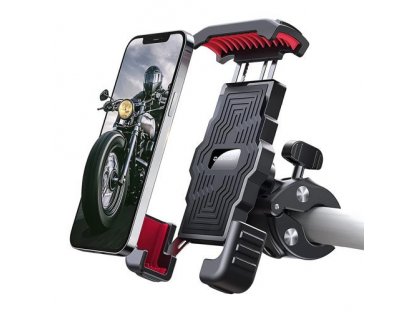 JR-ZS264 Suport de telefon universal pentru ghidon de bicicletă, motocicletă negru