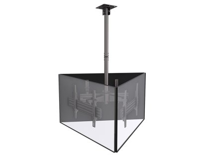 SB-LCM3U Profesionální stropní systém pro 3 obrazovky 32''–65'' nosnost 30 kg (x3)