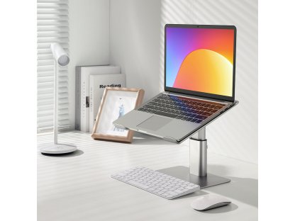 Nastavitelný stojan na notebook Baseus stříbrný (LUJS000012)