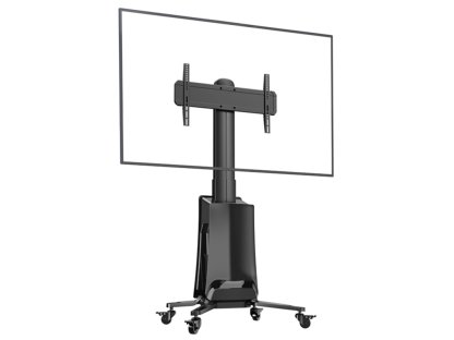 NB G85 Motorizovaný TV stojan 55–85'' nosnost 45,5 kg bílý