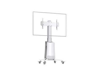 NB G85 Motorizovaný TV stojan 55–85'' nosnost 45,5 kg bílý