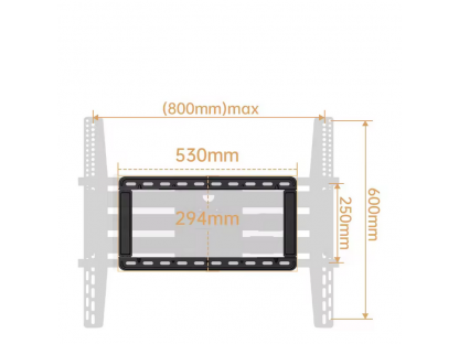 NB SP5 regulowany uchwyt TV 75"-110" udźwig 90 kg