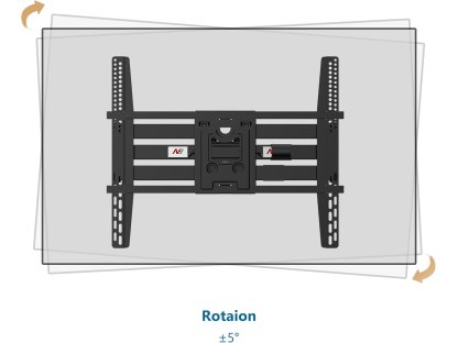 NB SP5 polohovatelný držák na TV 75"–110" nosnost 90 kg