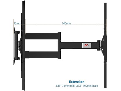 NB SP5 polohovatelný držák na TV 75"–110" nosnost 90 kg