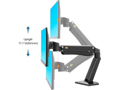 NB45-B Nastavitelný držák monitoru 24"–42" nosnost 15 kg