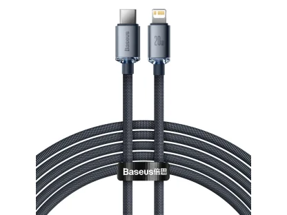 Rychlenabíjecí kabel Baseus Crystal Shine Series Lightning/USB-C 20 W 2 m