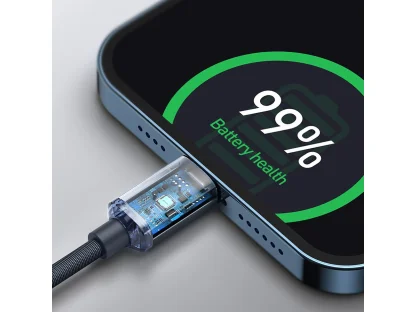 Rychlenabíjecí kabel Baseus Crystal Shine Series Lightning/USB-C 20 W 2 m
