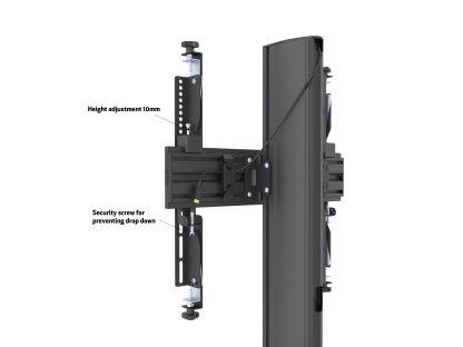 SB-FP1B2 TV stojan pro 2 obrazovky 32–65'' nosnost 30 kg (x2)